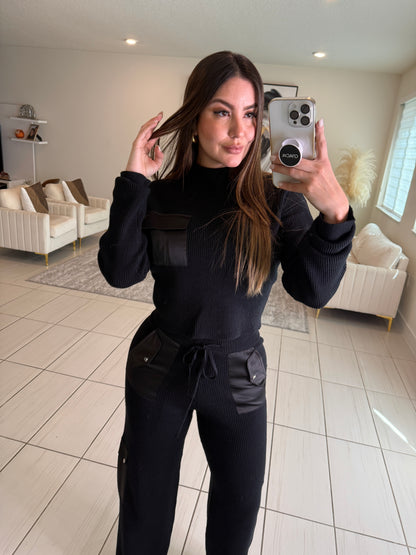 Enigma Nights Knit Pant Set