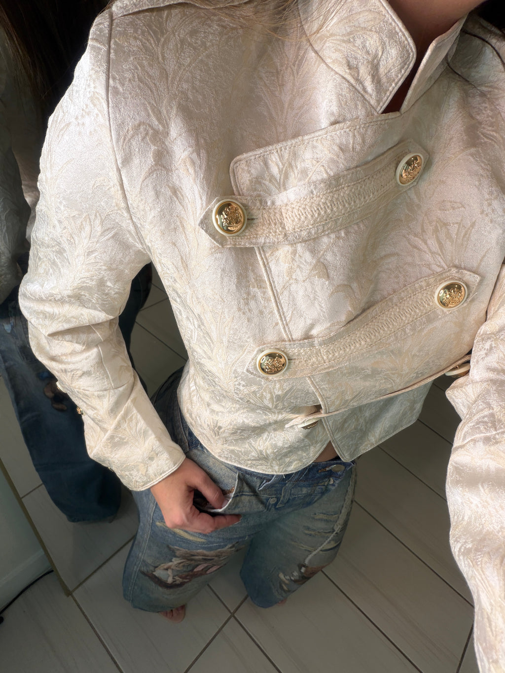 Napoleon Assym Beige Jacket