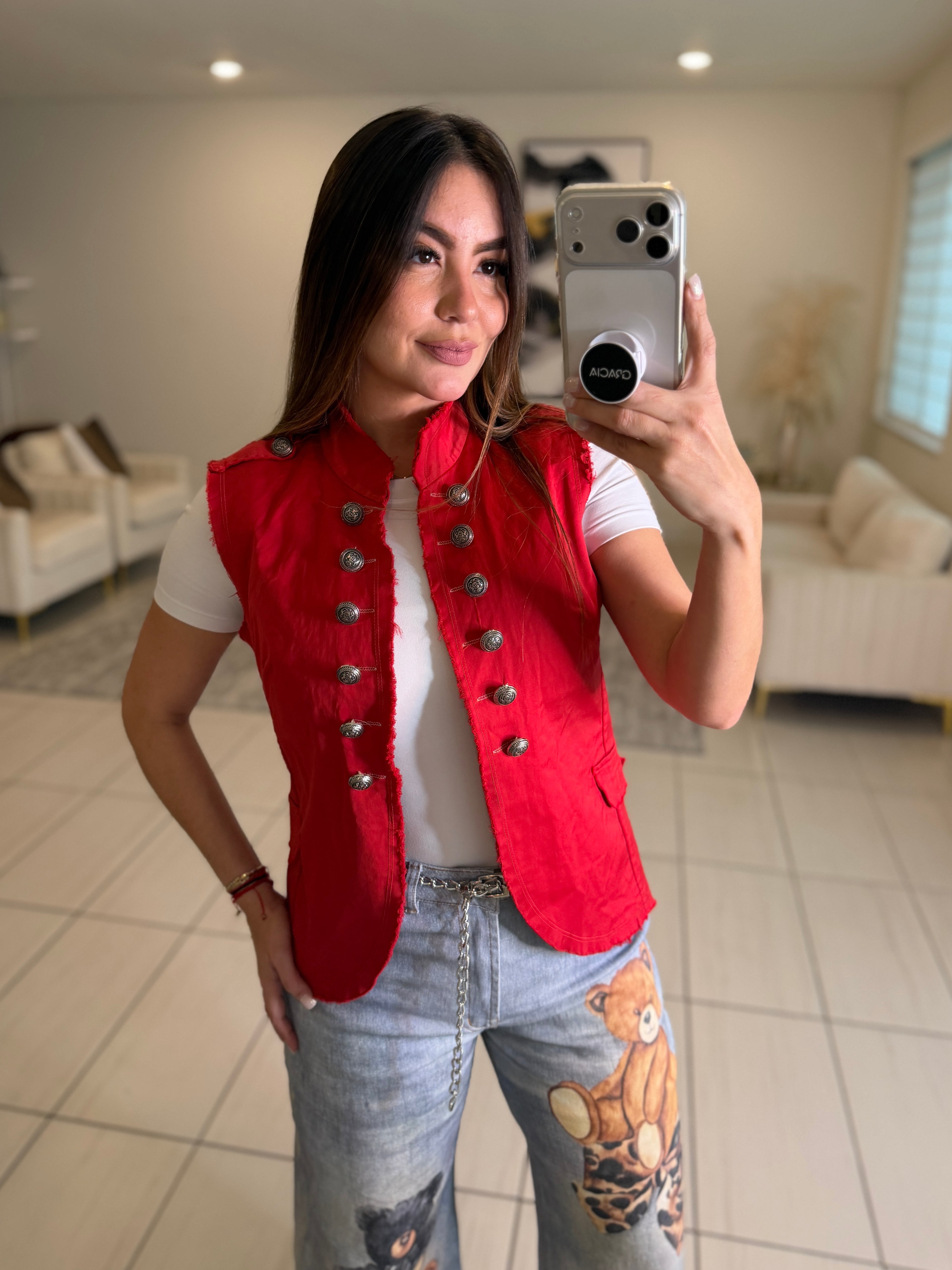 Napoleon Red Vest Jacket