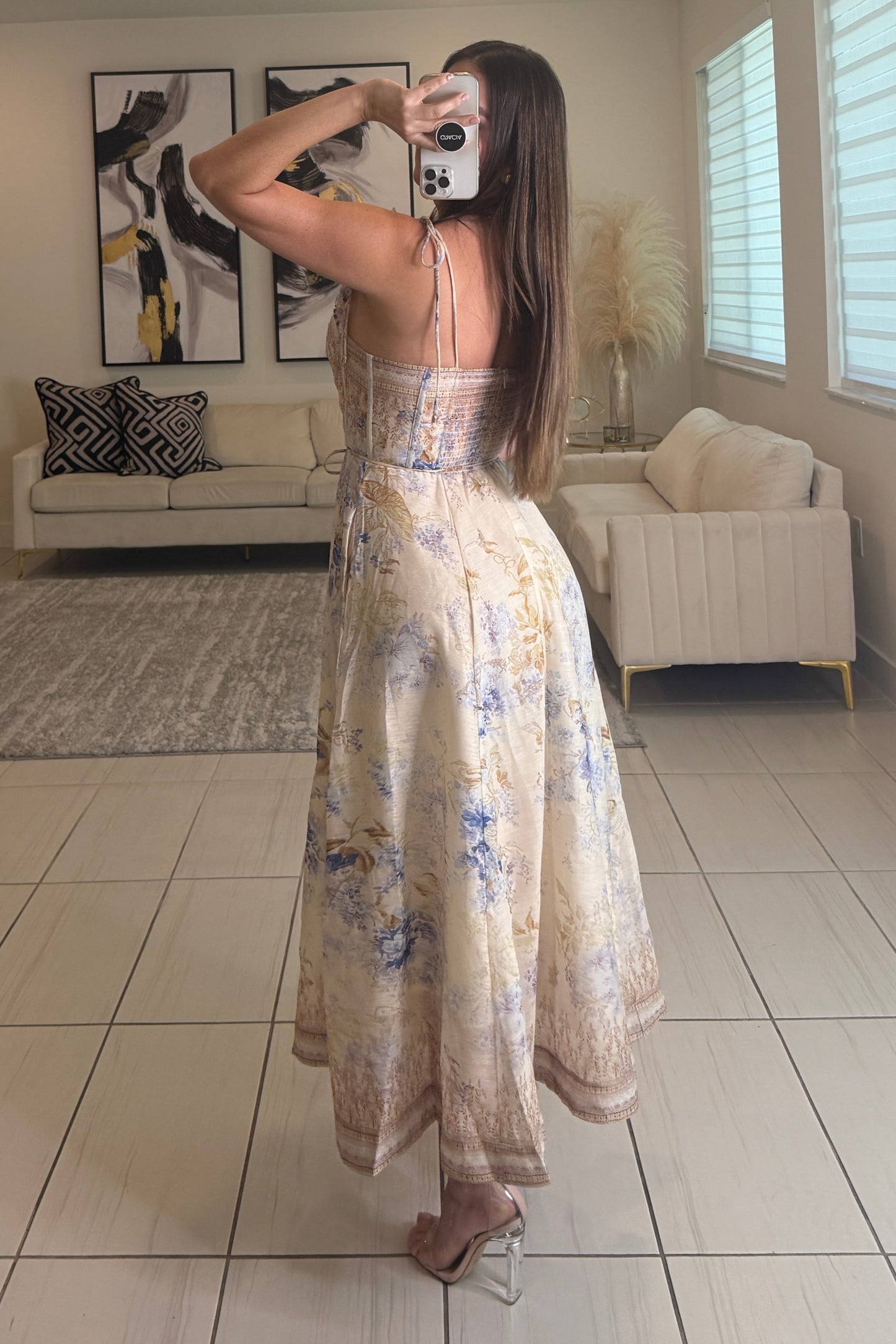 Marquise Floral Midi Dress