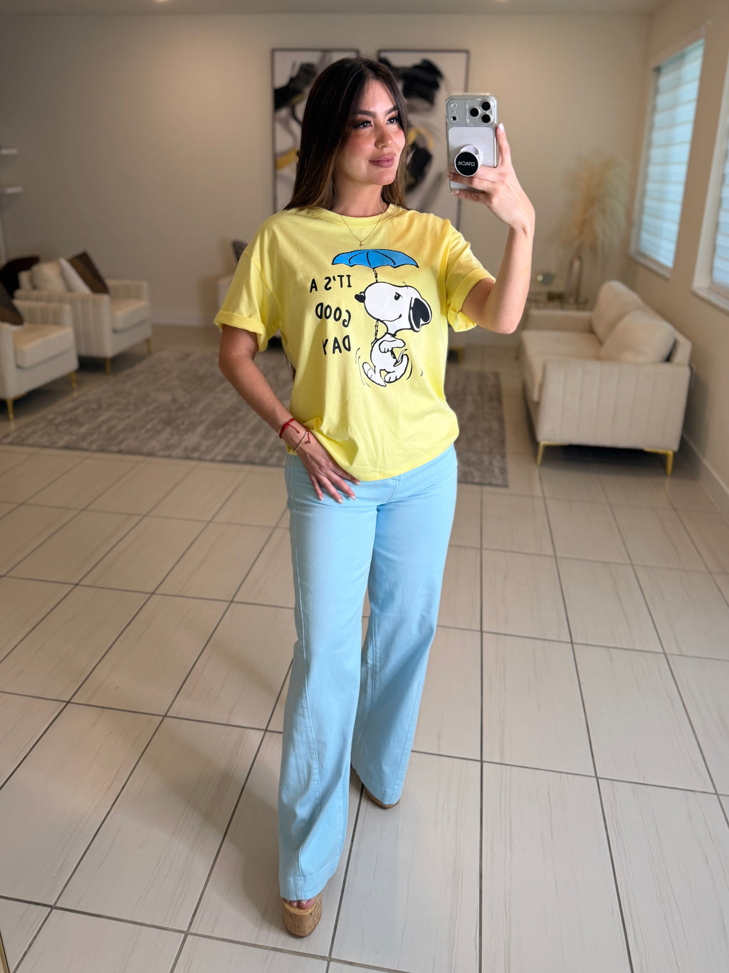 Good Day Yellow Tshirt