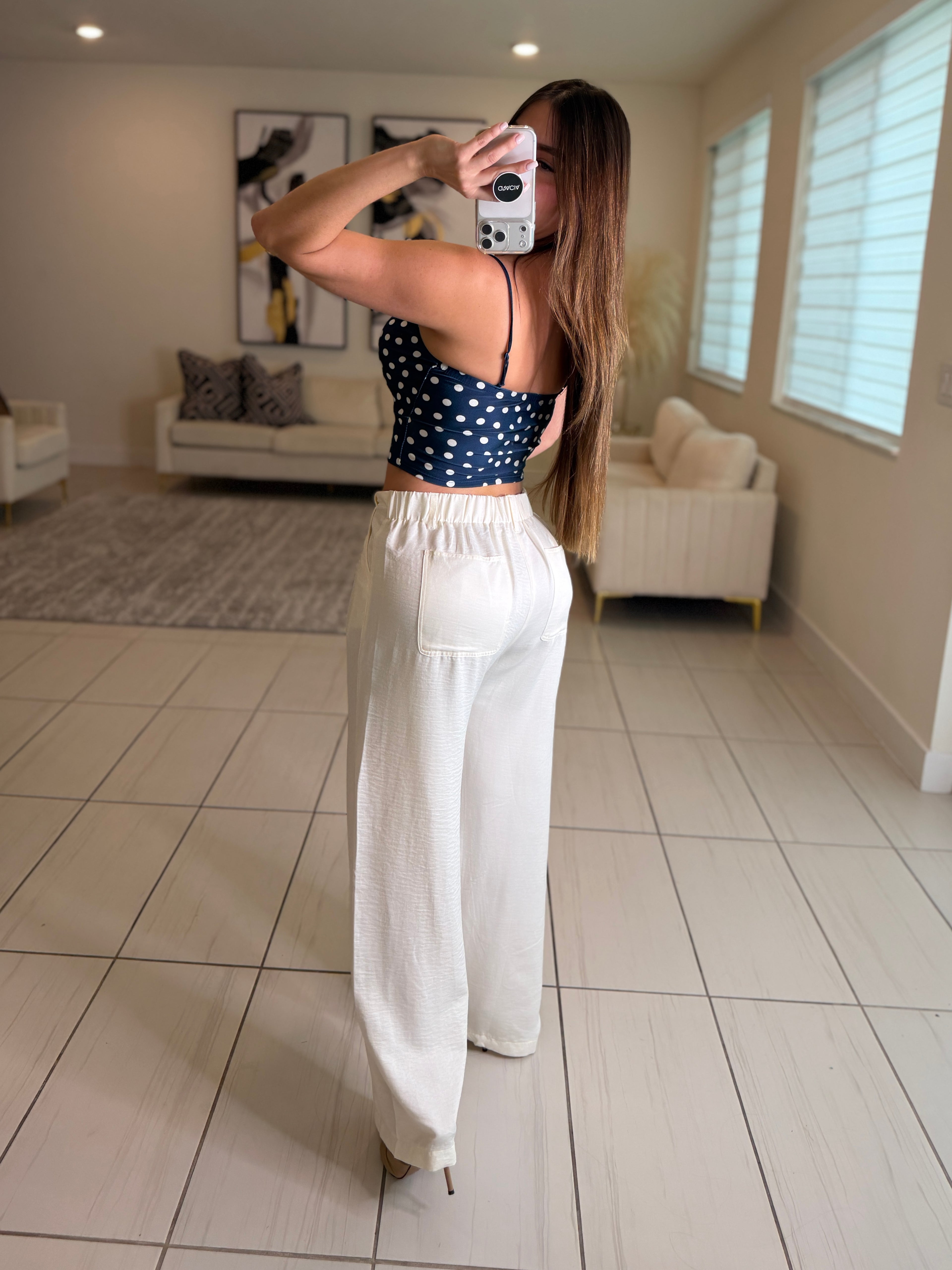 Ambrosia Ivory Wide Pants