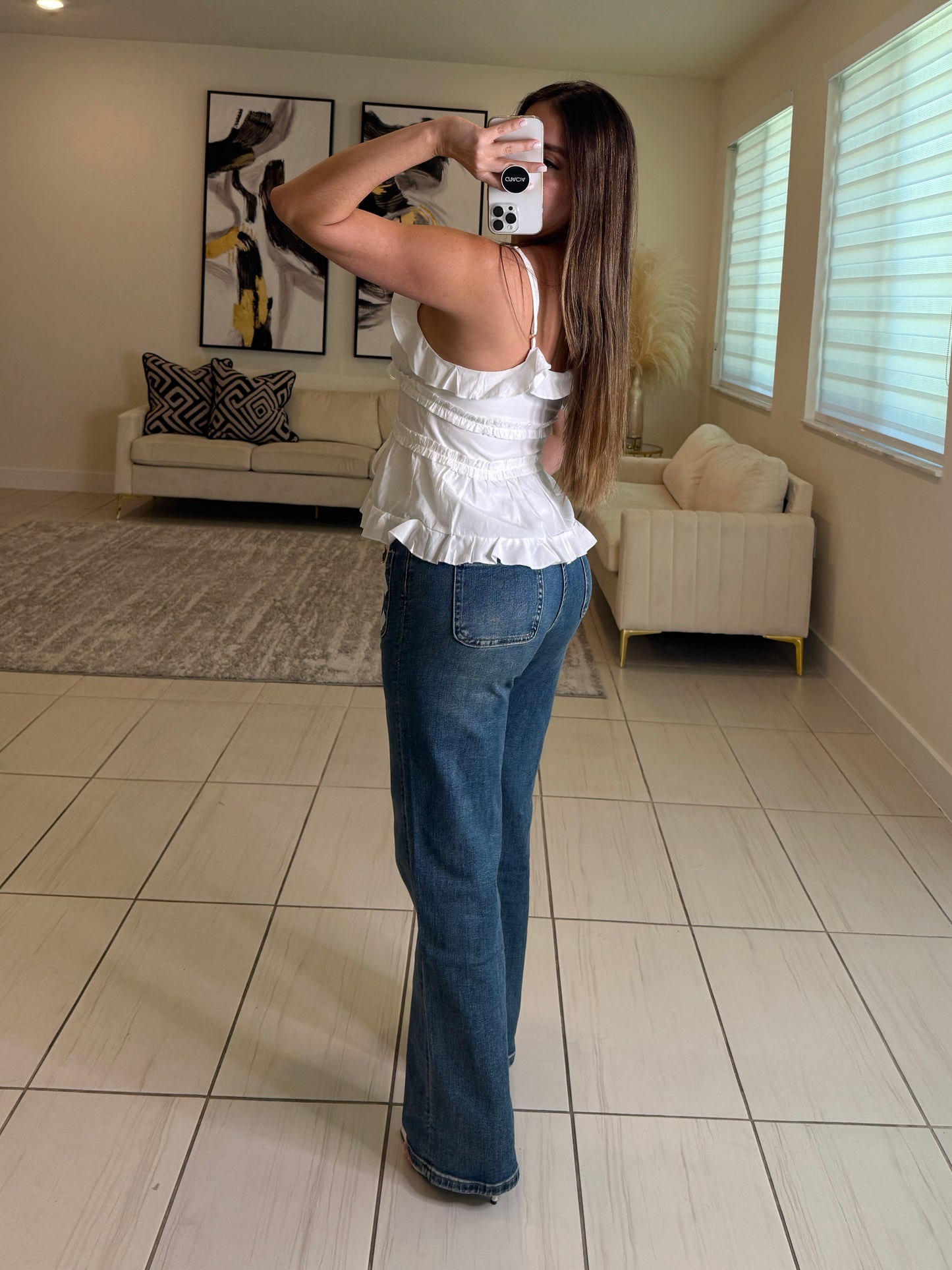 Serene Temptation White Top
