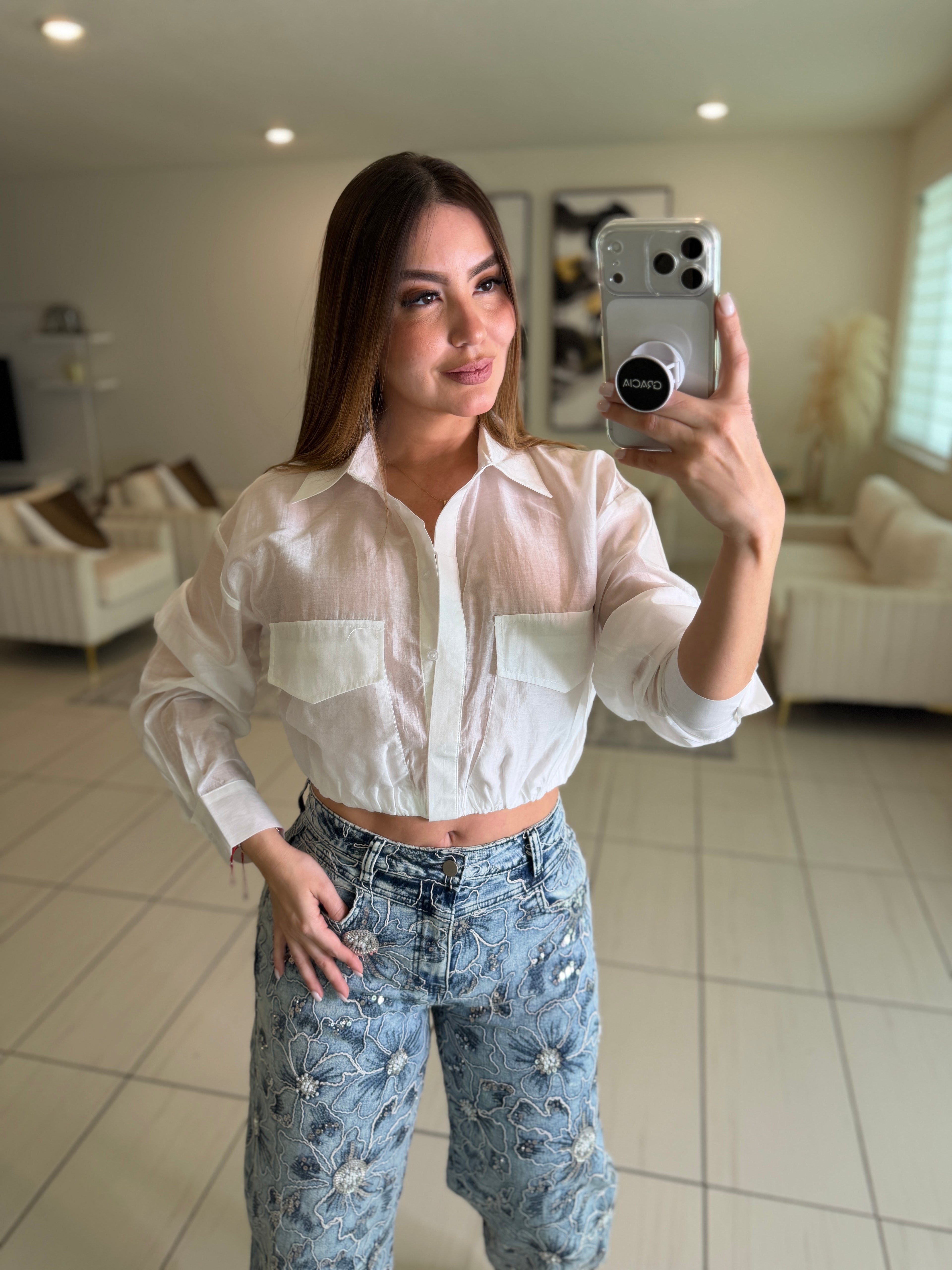 The Everyday Ease White Shirt