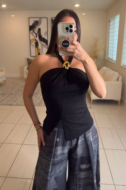Marbella Black Top