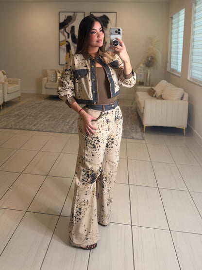 Fierce Streak Contrast Pant Set