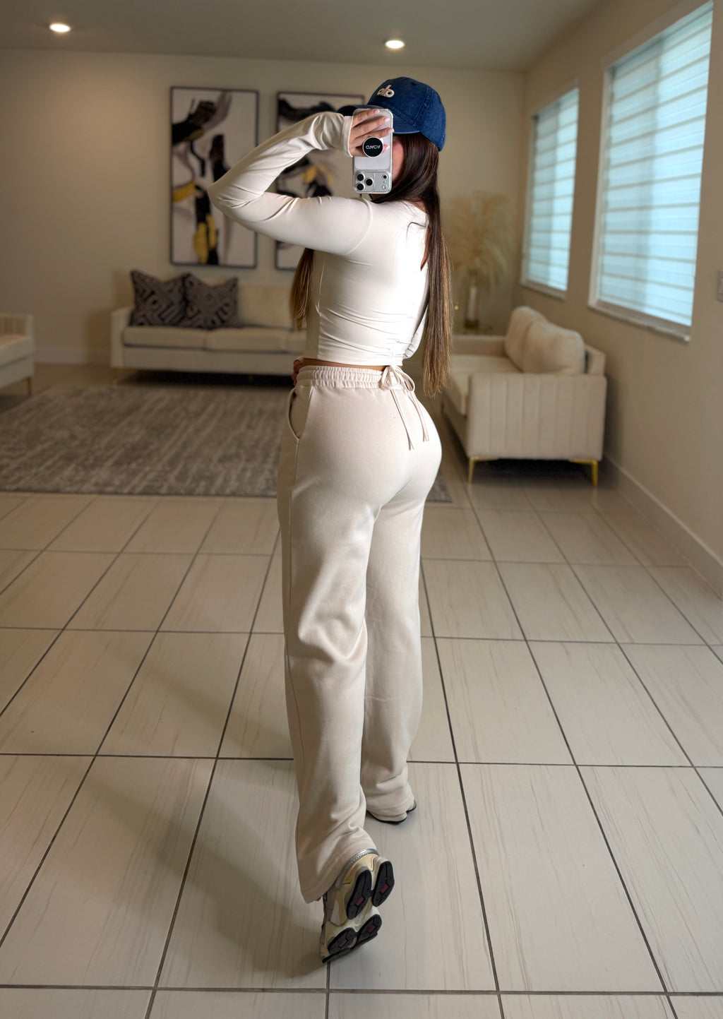 Sweet Halo Beige Top