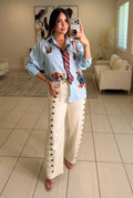Napoleon White Denim Pants
