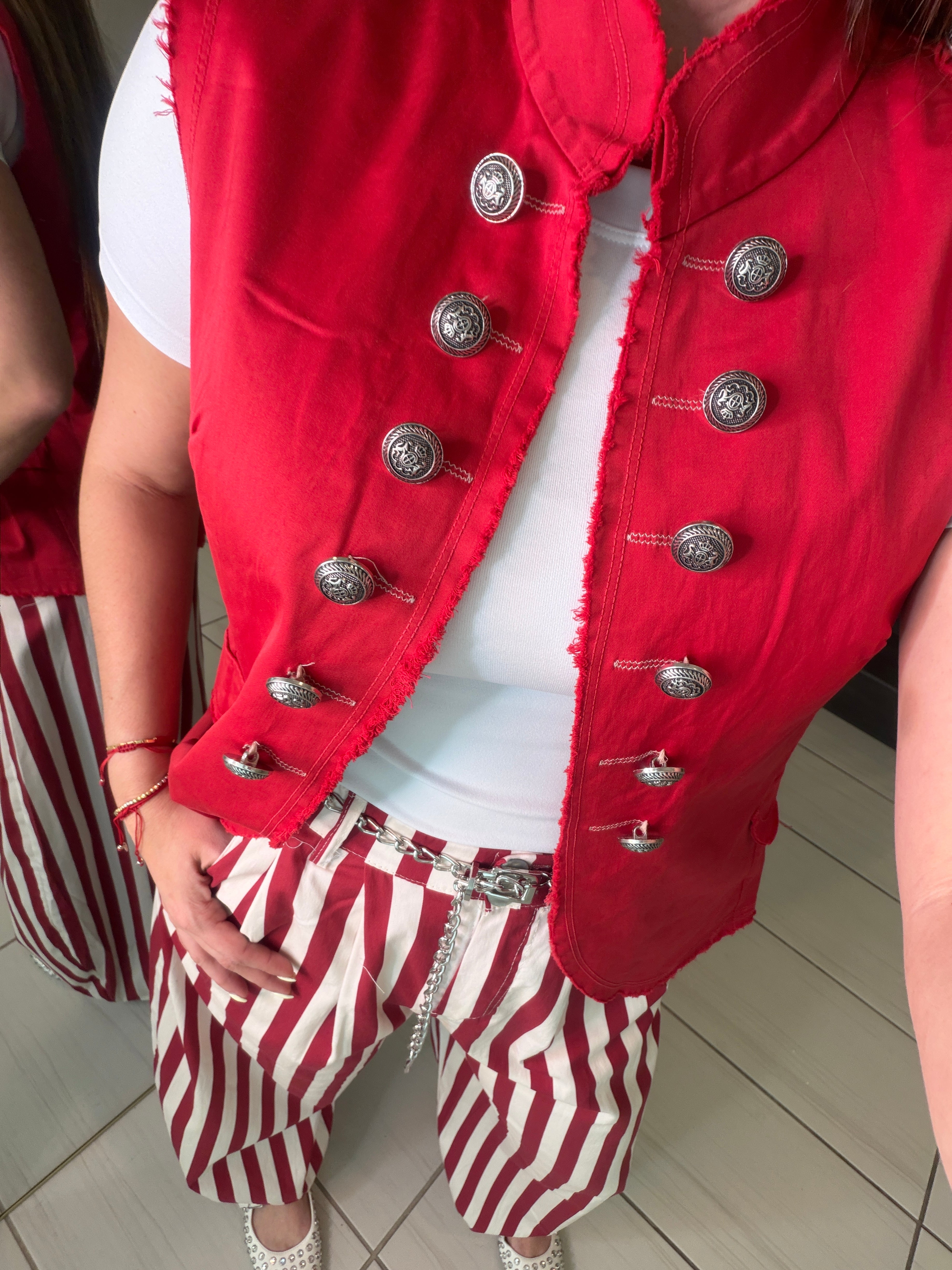 Napoleon Red Vest Jacket