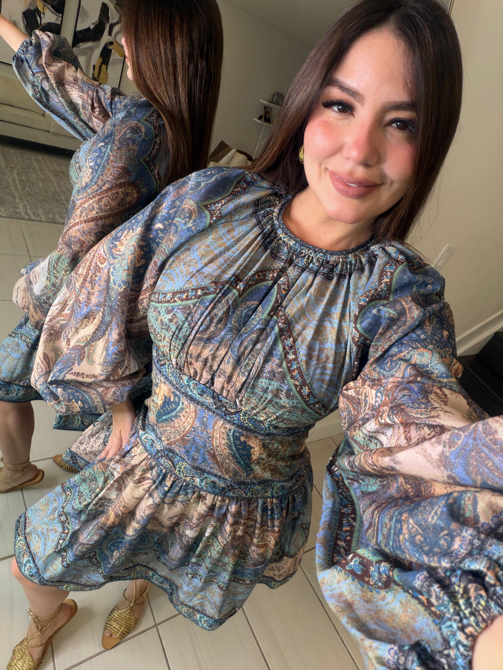 Wanderlust Blue Dress