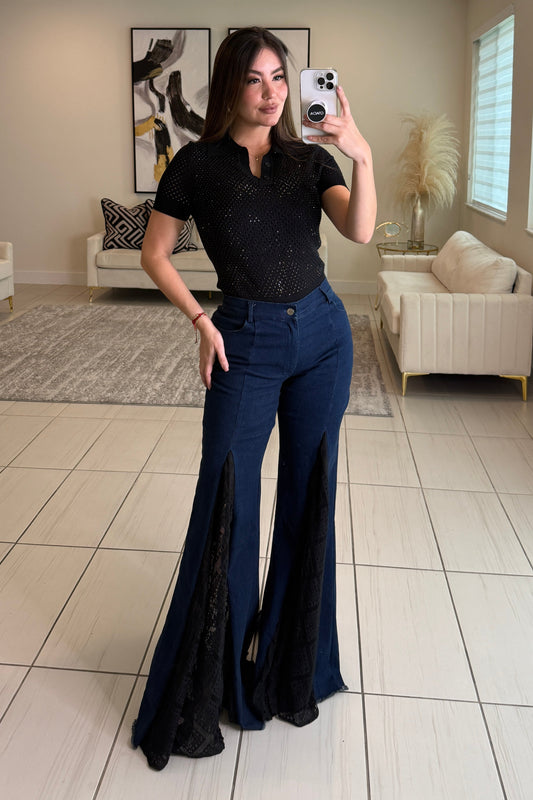 City Things Flare Denim Pants