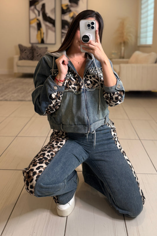Urban Flair Leopard Comfy Set