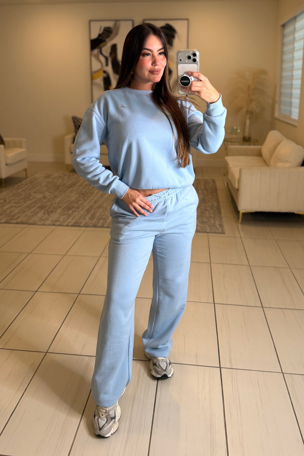 Serenity Halo Light Blue Pant Set
