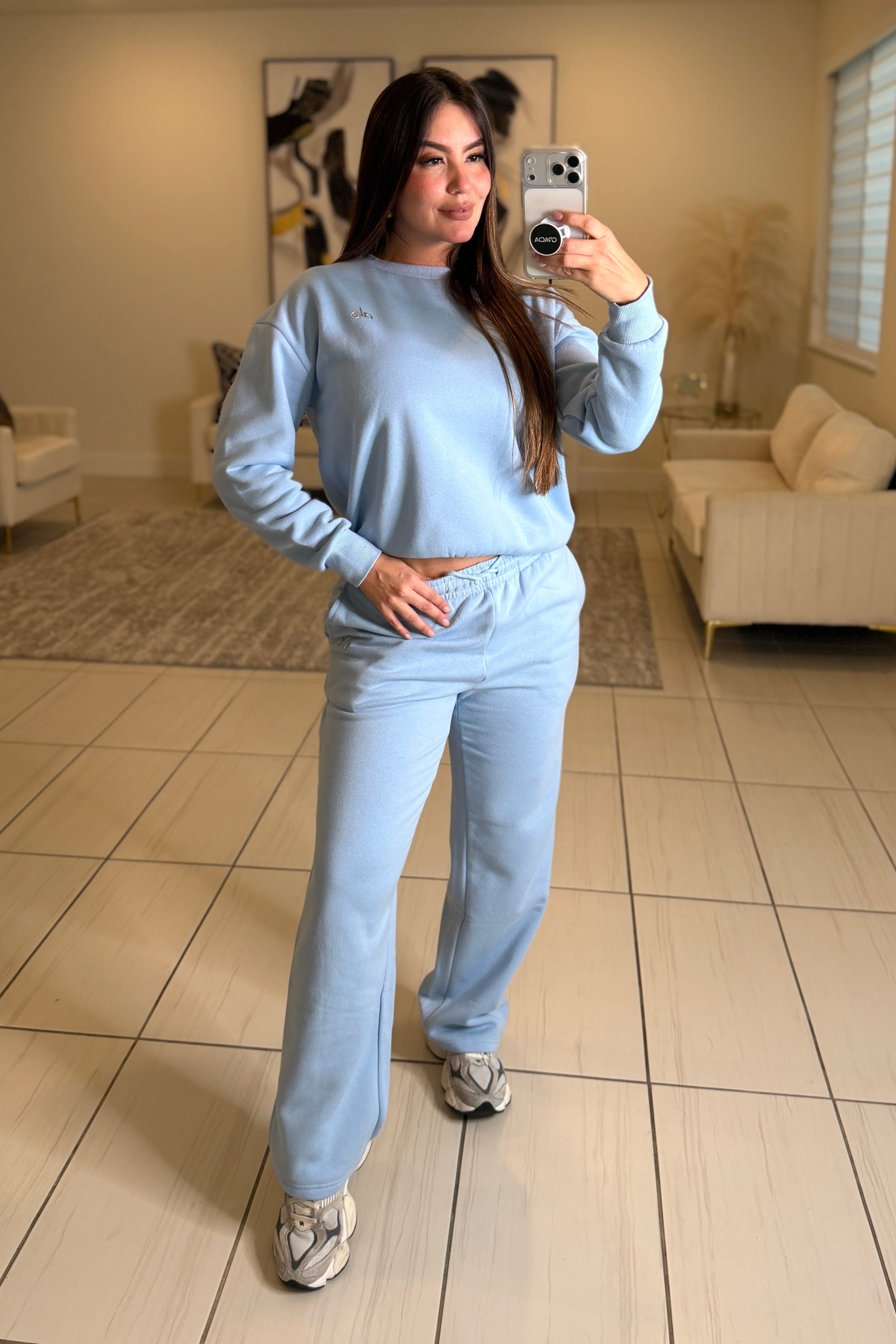 Serenity Halo Light Blue Pant Set