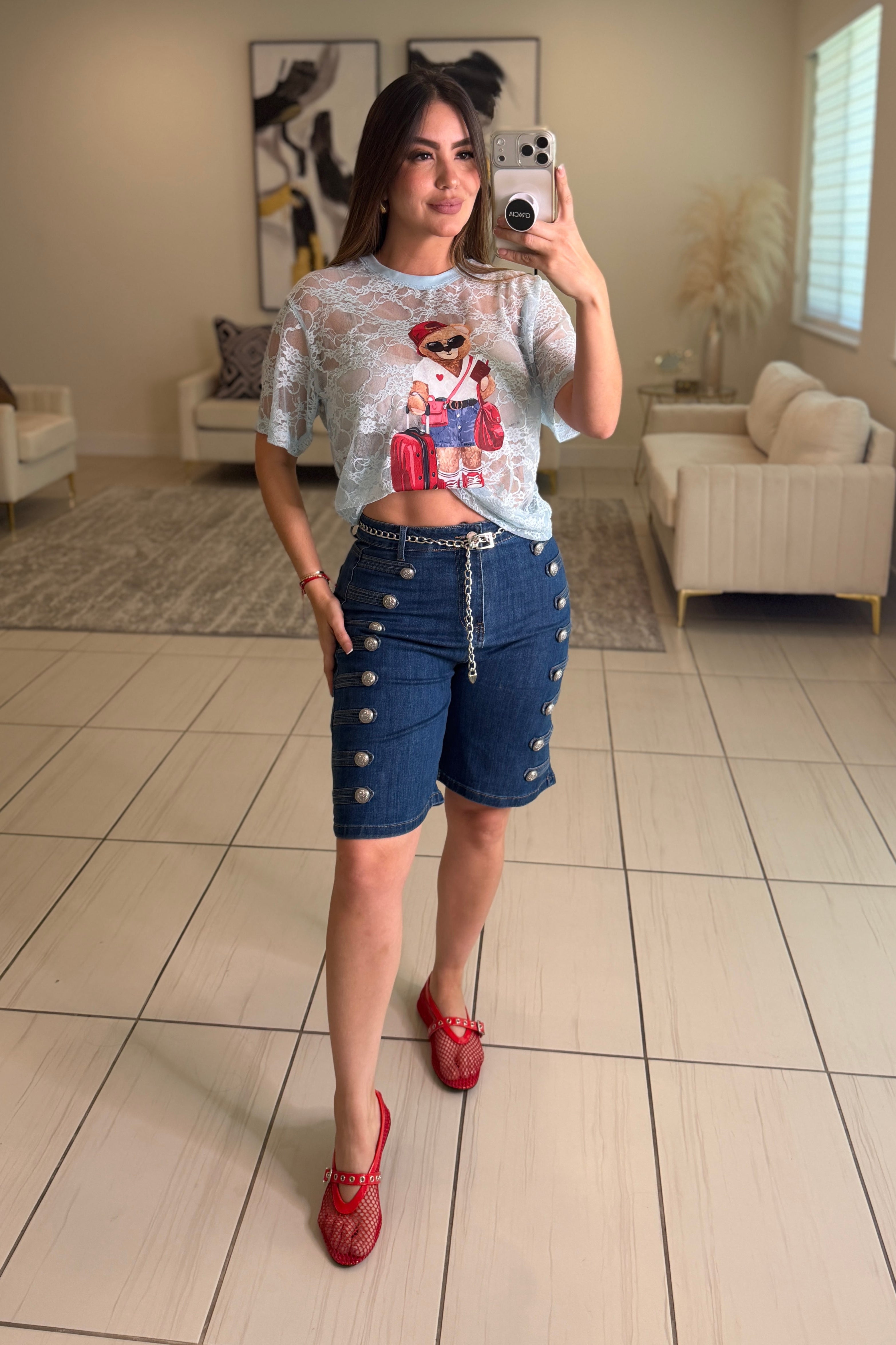 Napoleon Denim Shorts