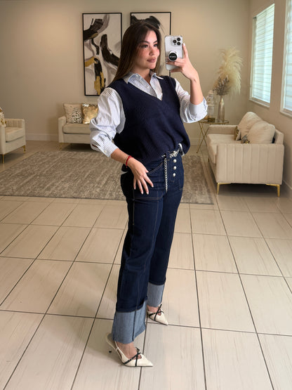 Femme Code Blue Denim Pants