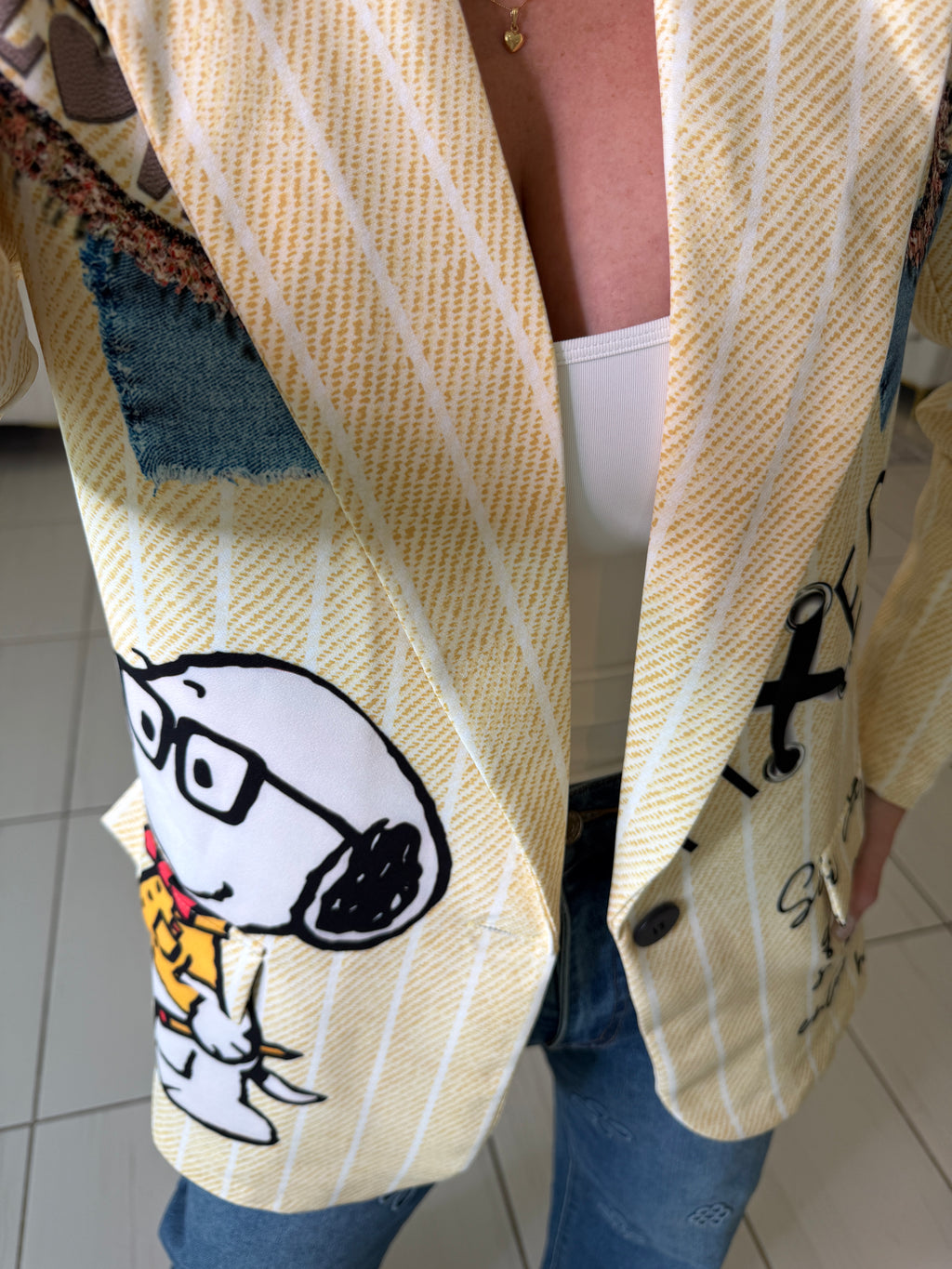 Glamorous Magic Yellow Blazer