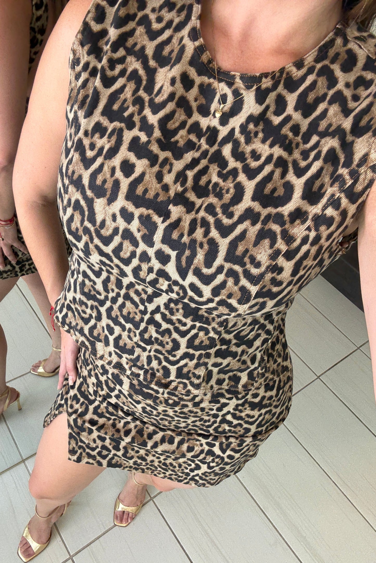 Fierce Streak Leopard Skort Set