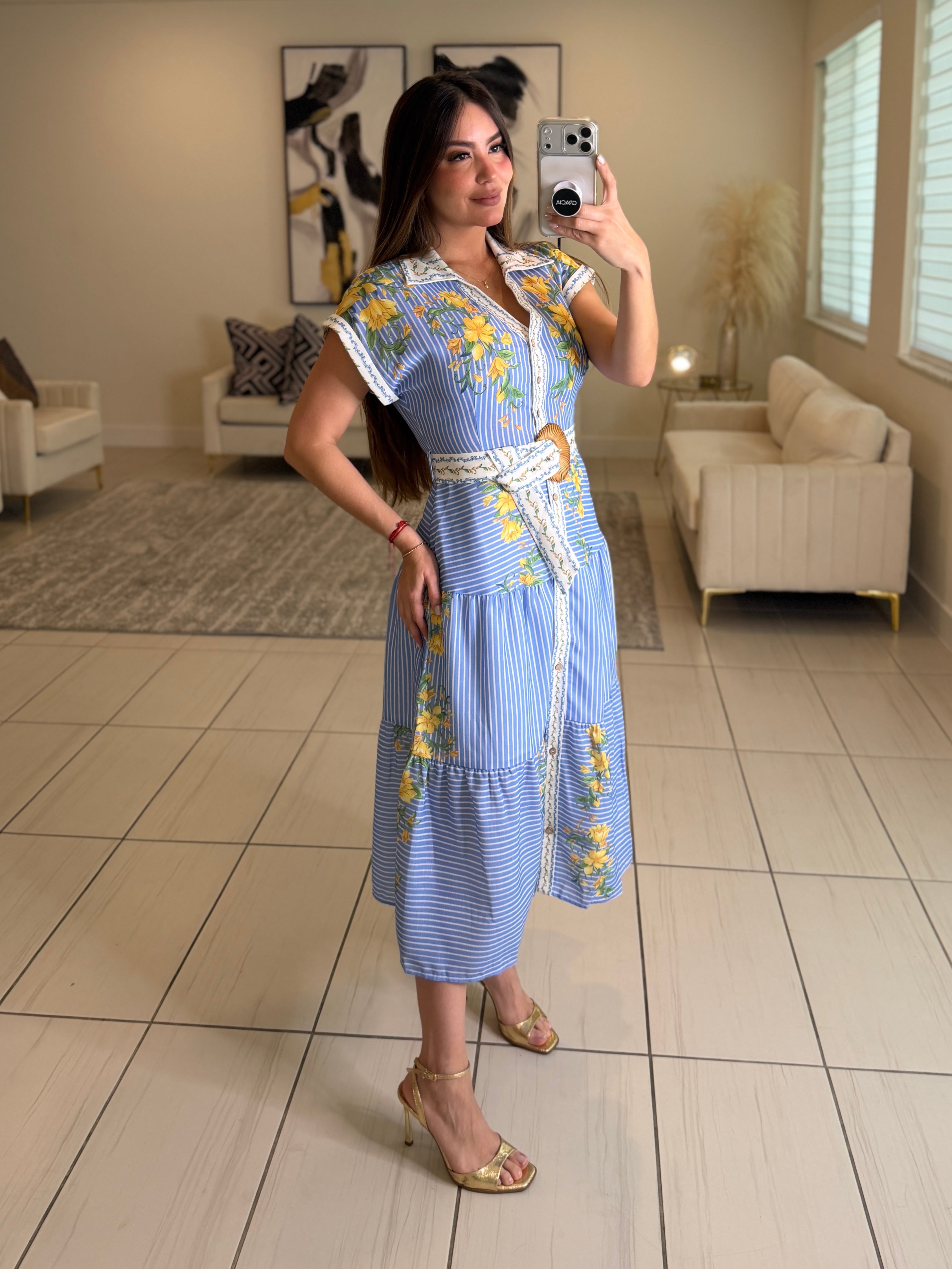 Living A Fairytale Blue Dress