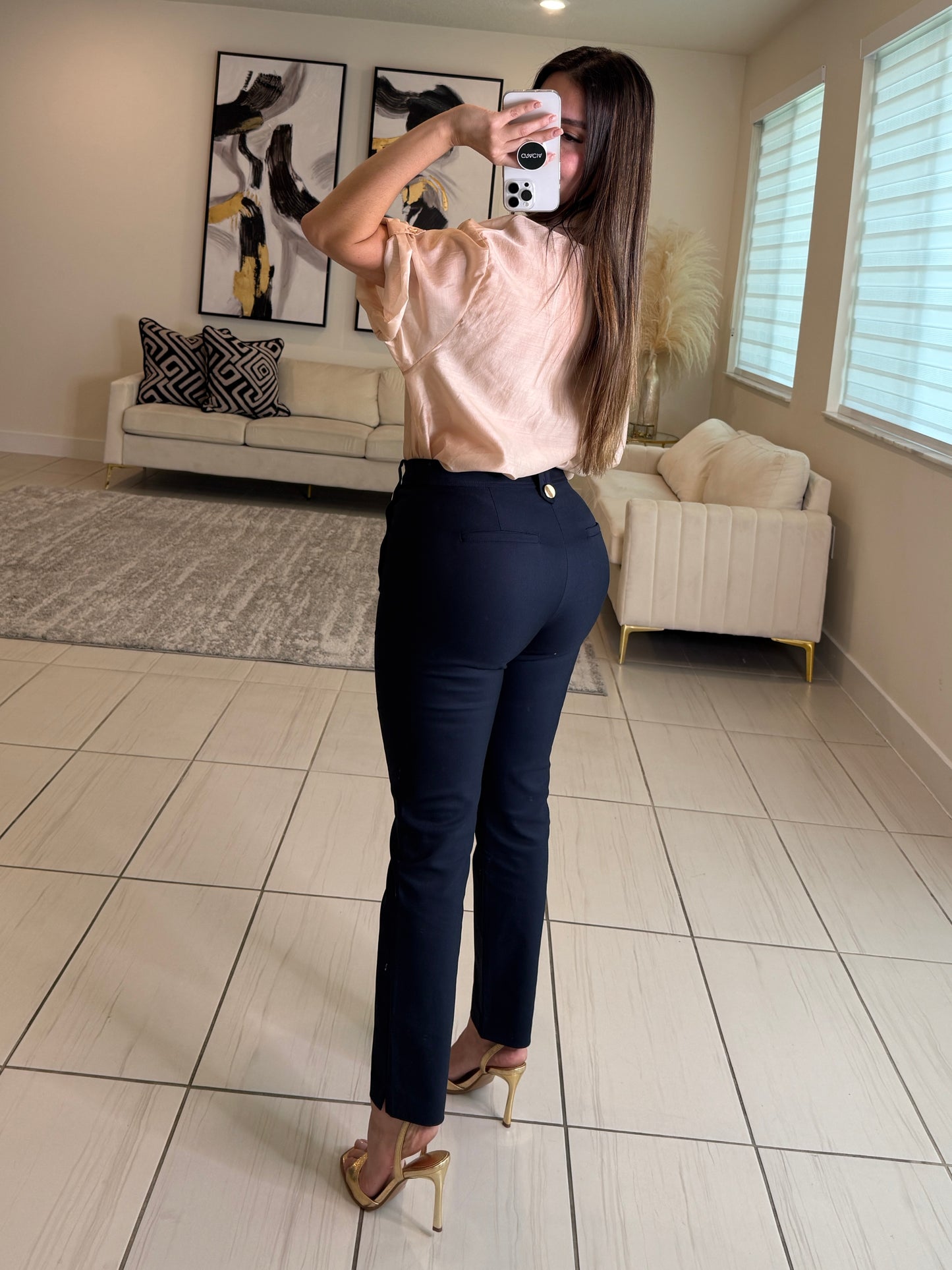 Sublime Navy Blue Pants
