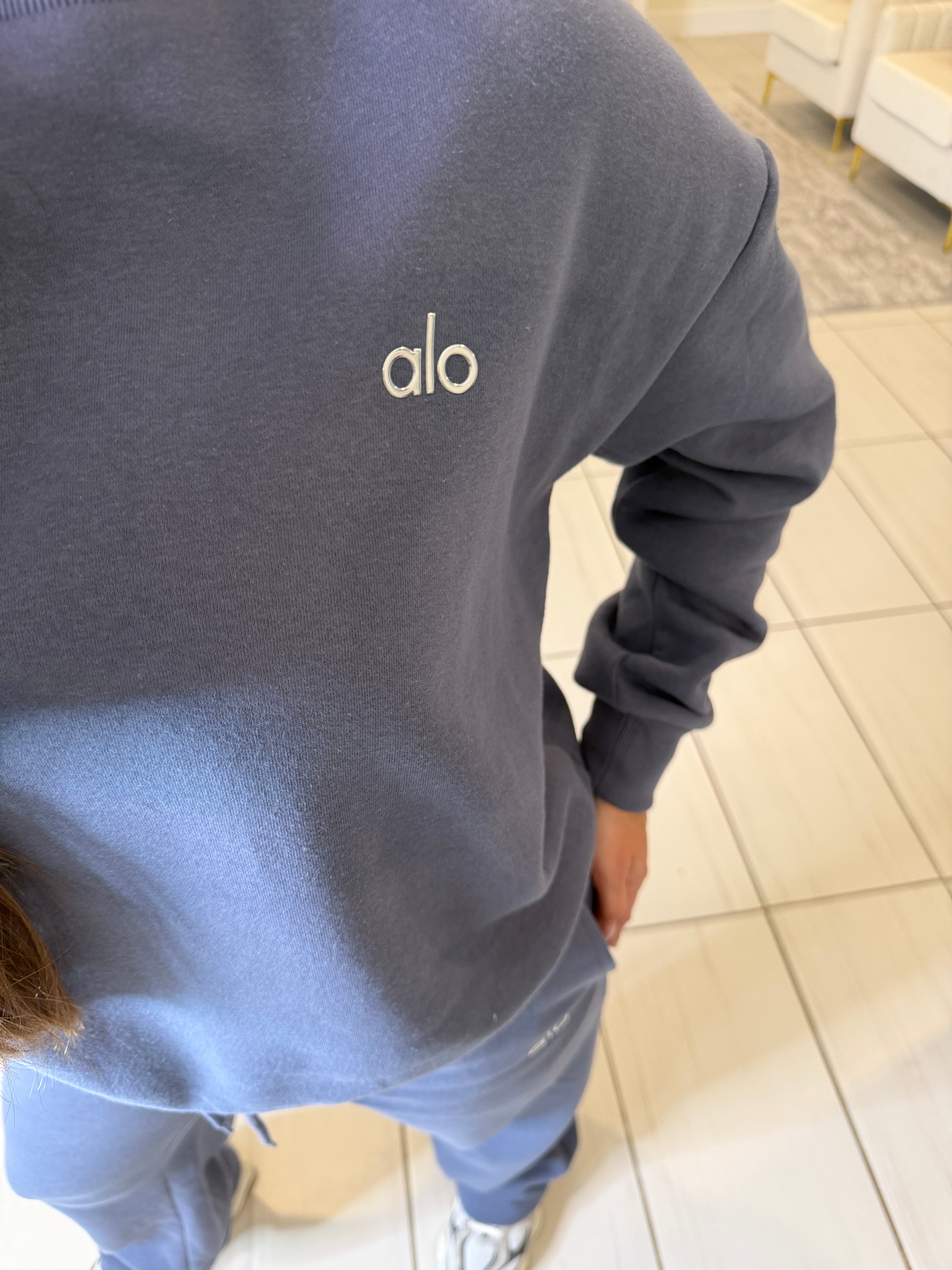 Serenity Halo Dark Gray Pant Set