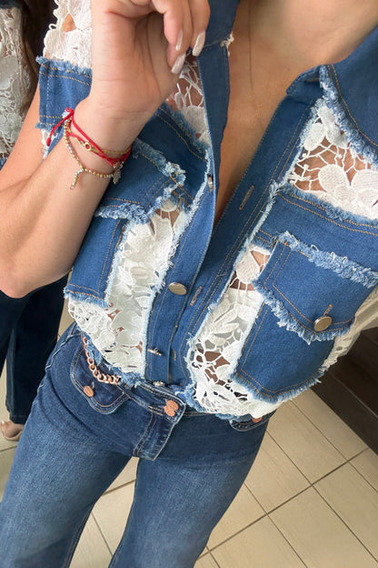 Retro Drive Denim Pants