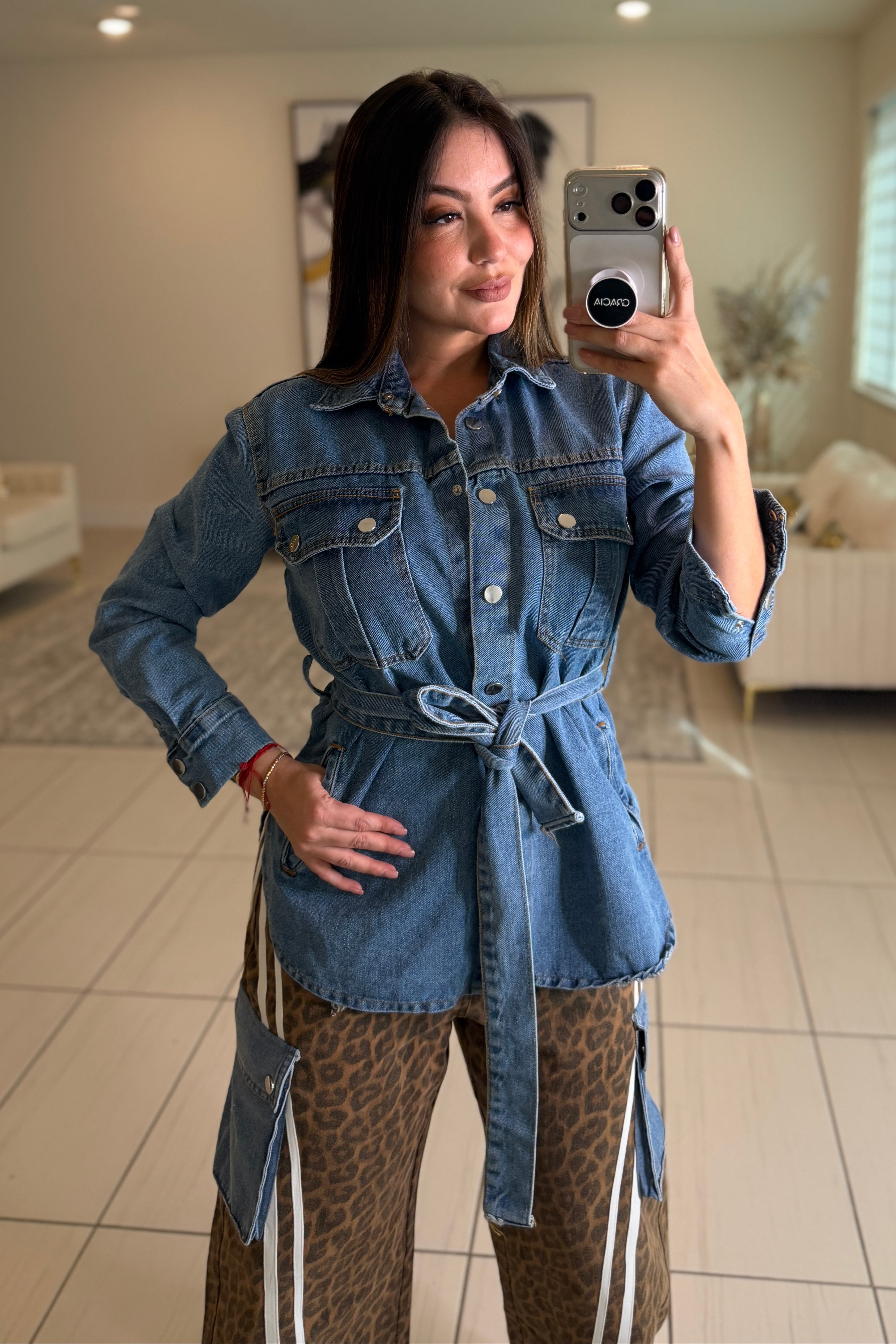 Femme Code Denim Jacket