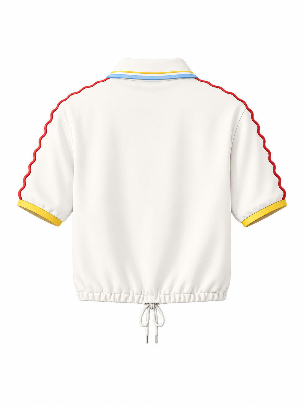 Tri Color Colombia White Tshirt
