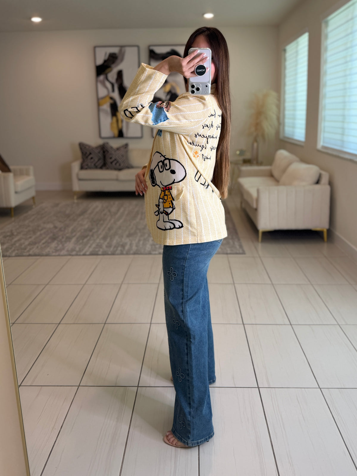 Glamorous Magic Yellow Blazer