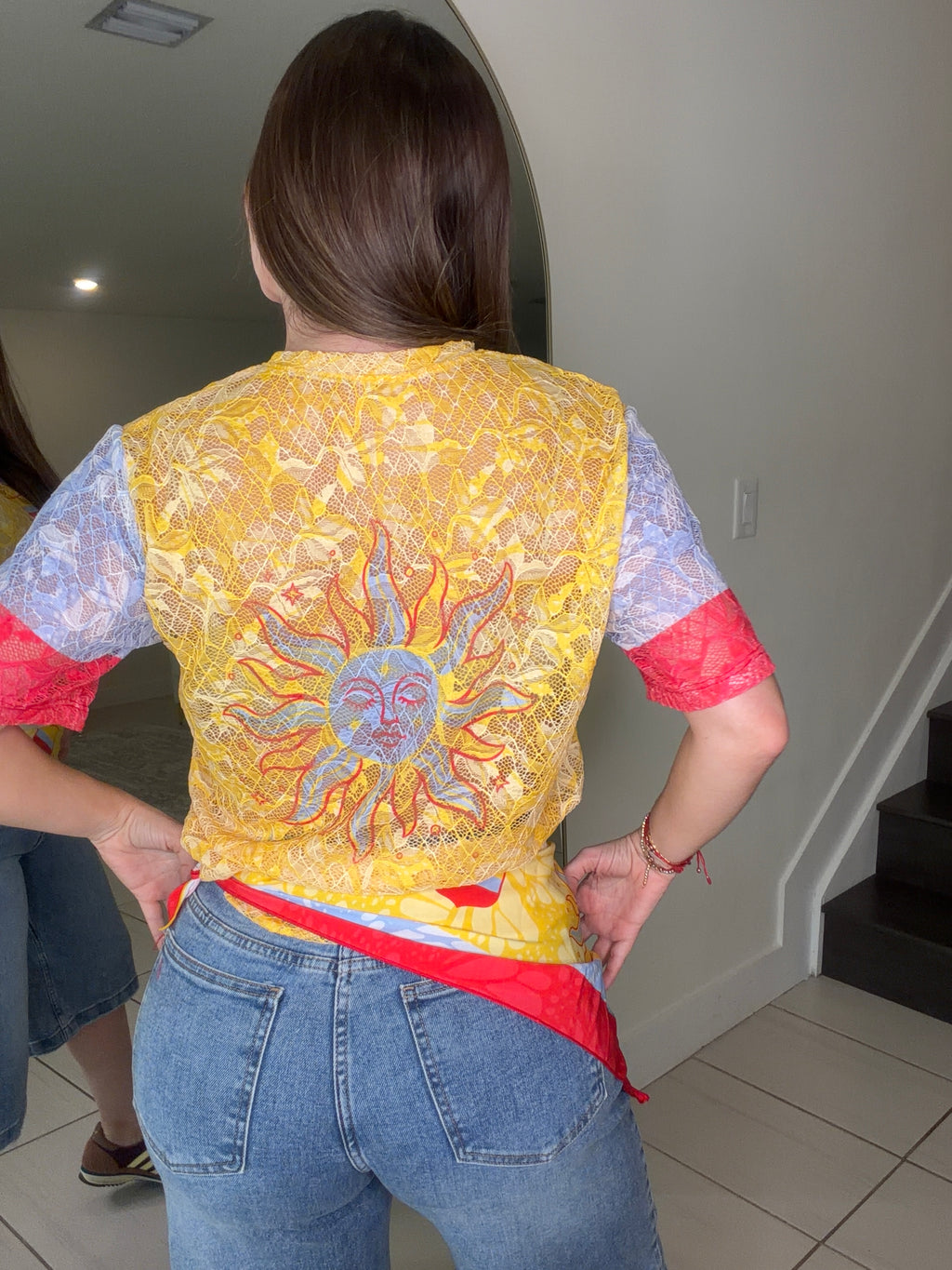 Colombia Core Lace Tshirt Set