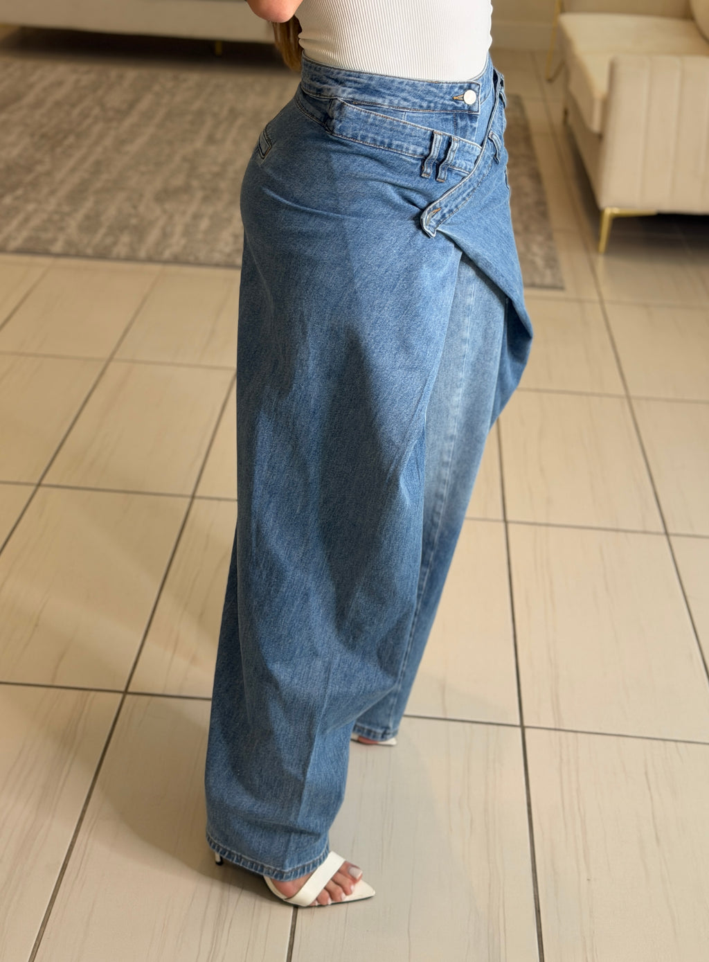 Tactical Edge Blue Denim Pants