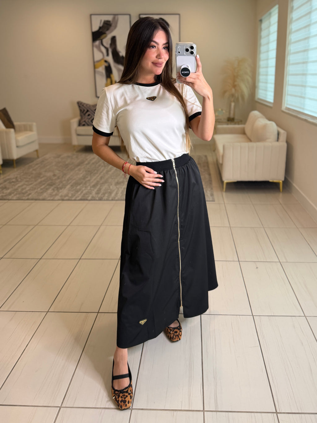 Iconic Obsession Midi Skirt Set