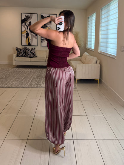 Endless Poise Red Wine Top