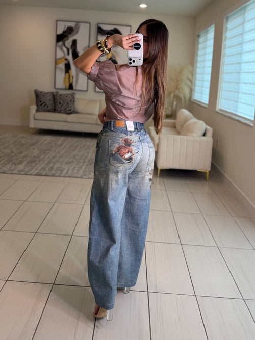 Bear Muse Barrel Pants