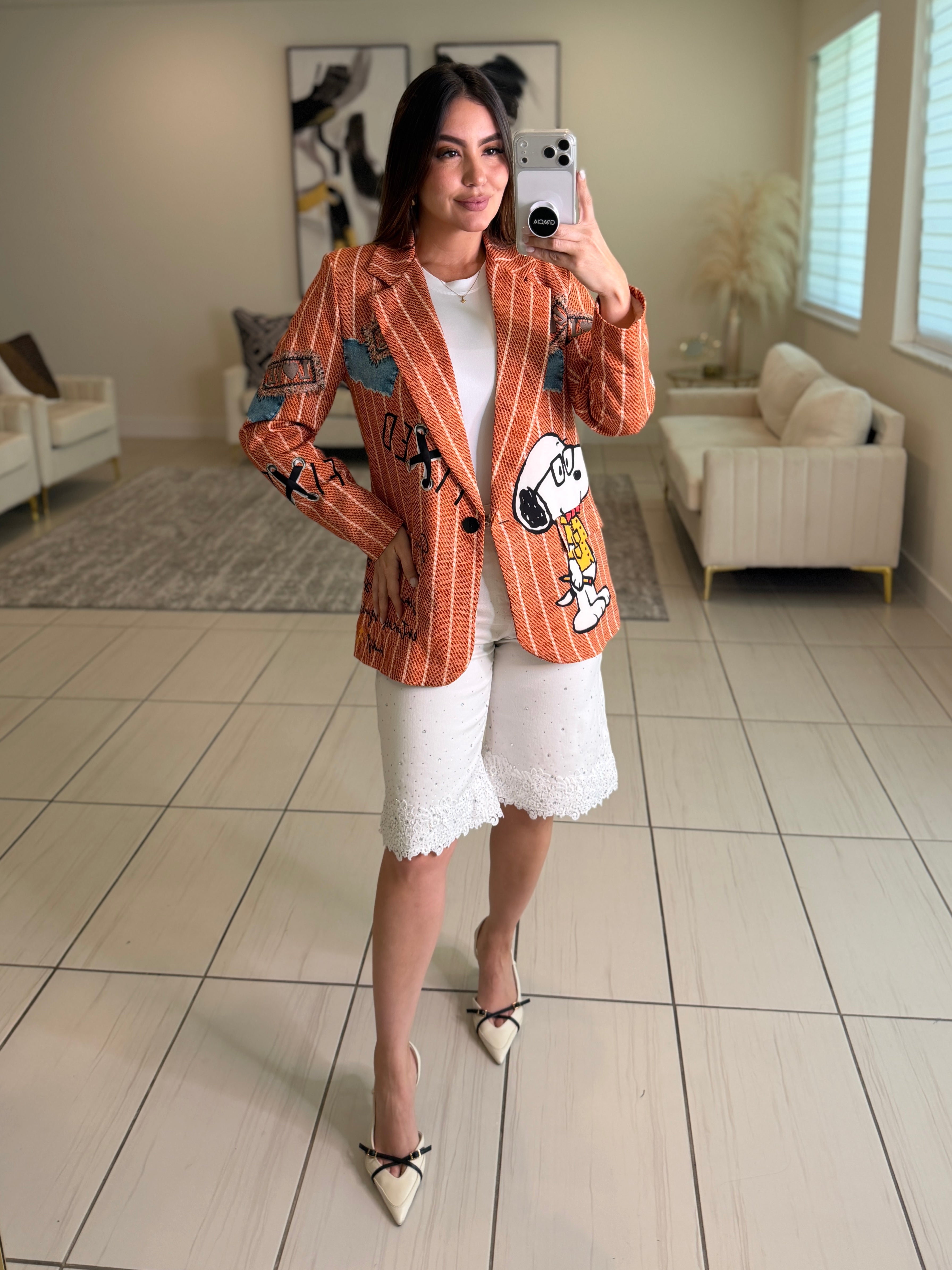 Glamorous Magic Terracotta Blazer