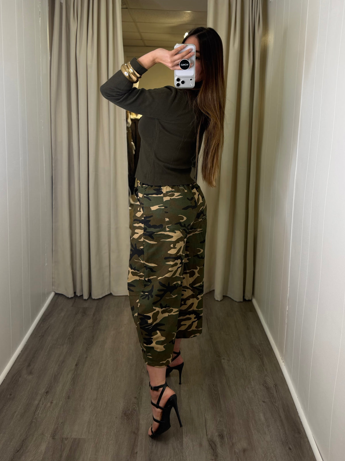 Urban Camo Cargo Bermuda