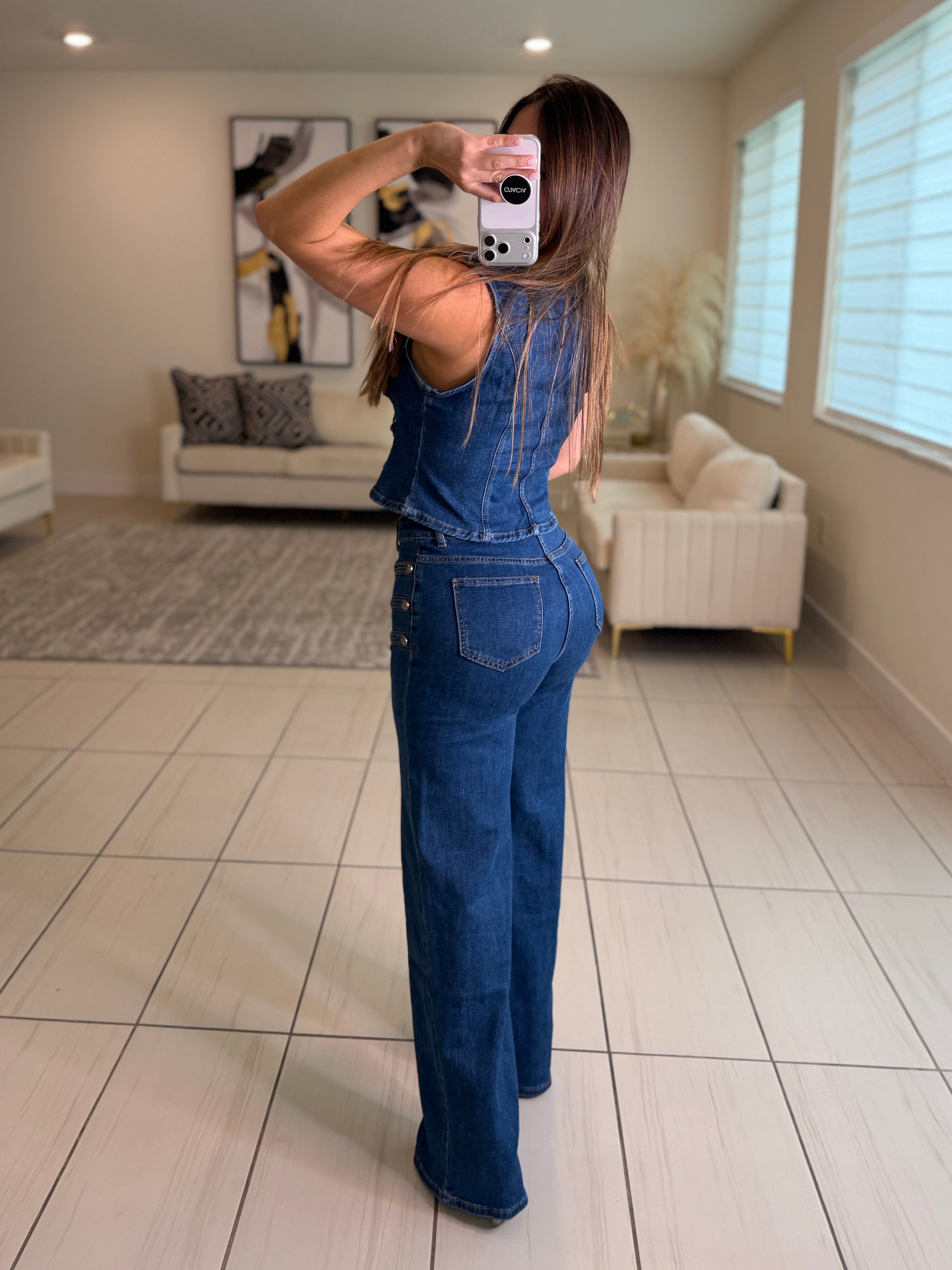 Iconic Napoleon Denim Pant Set