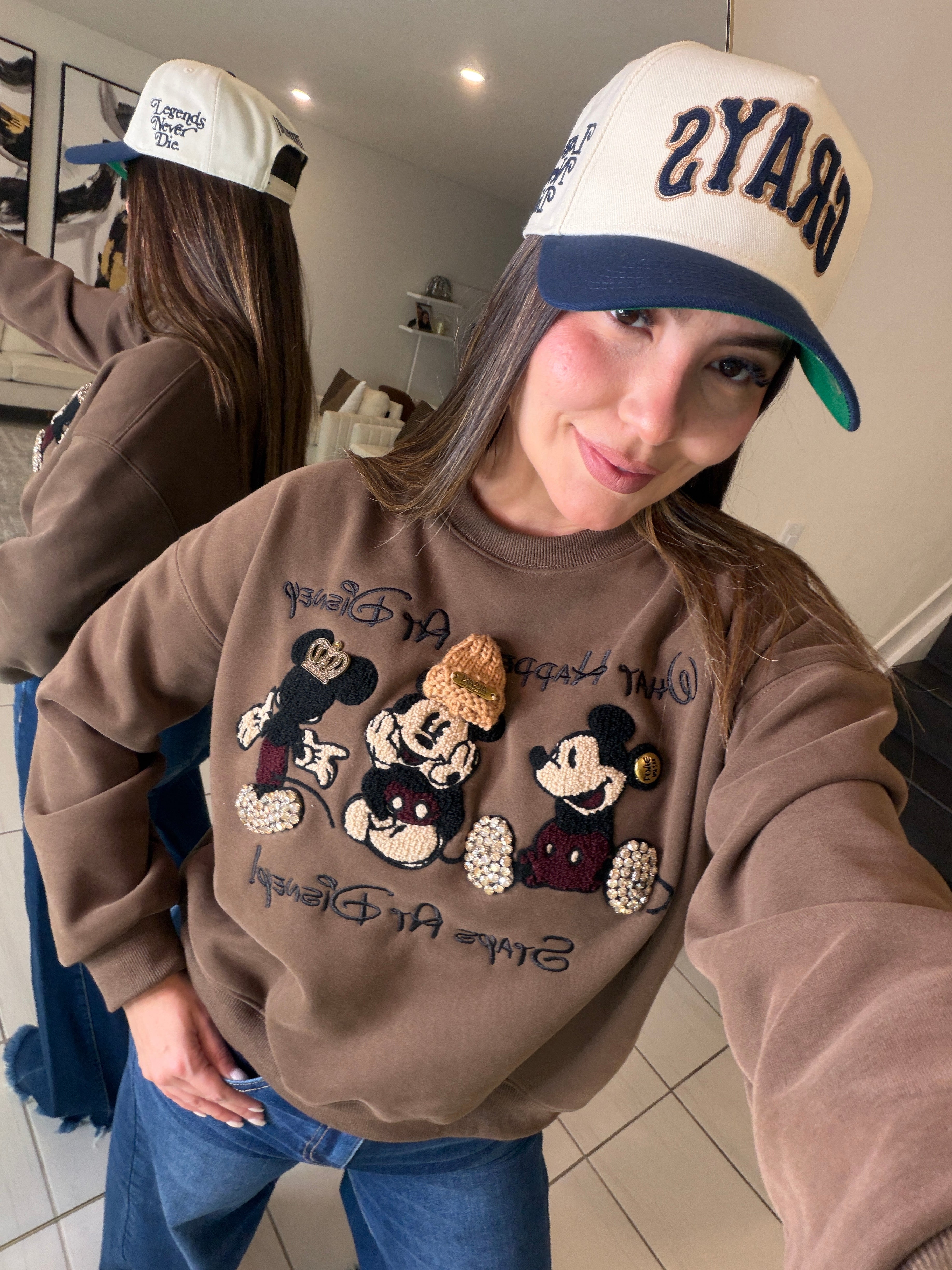 Timeless Magical Brown Sweater