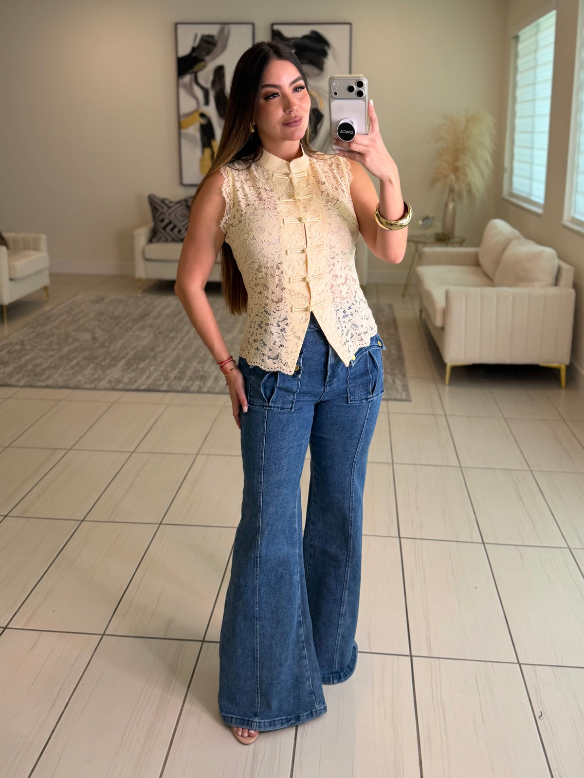 Diamond Empress Yellow Top