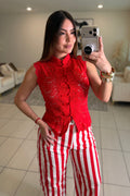 Ruby Empress Red Top