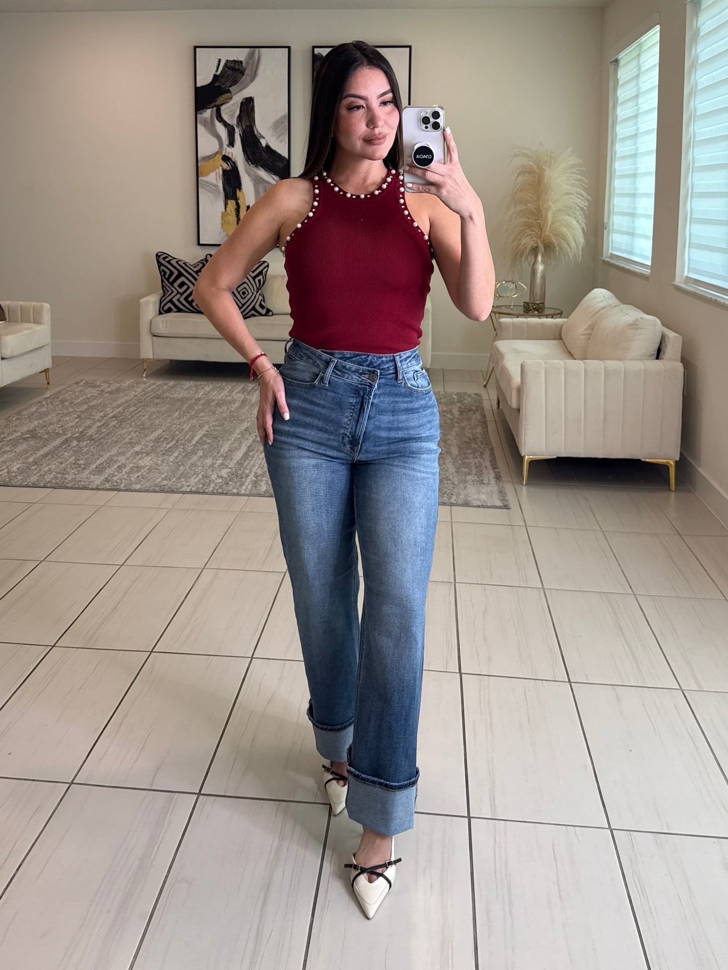 High Road Blue Denim Pants