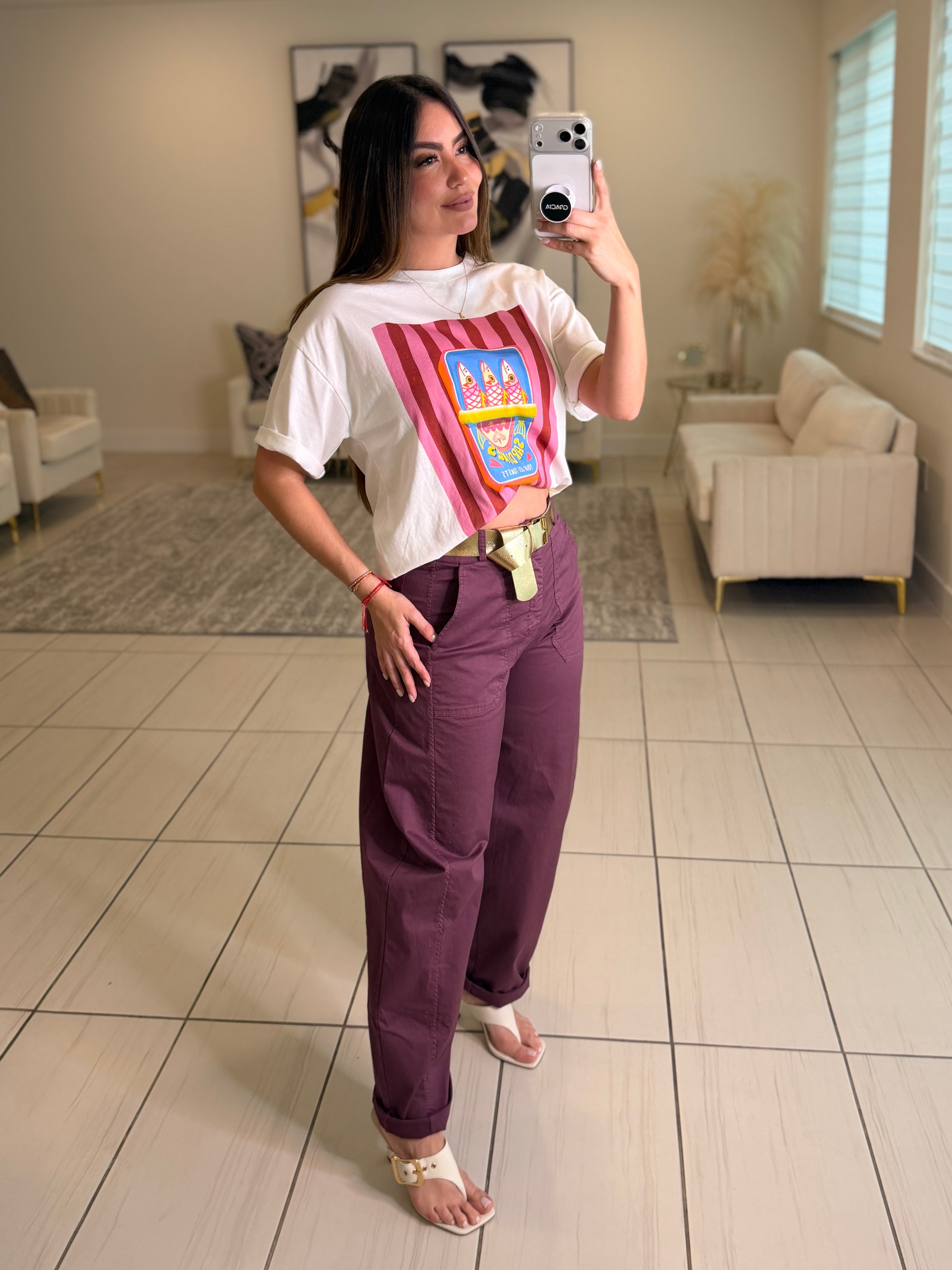 Chic Sardines White Tshirt