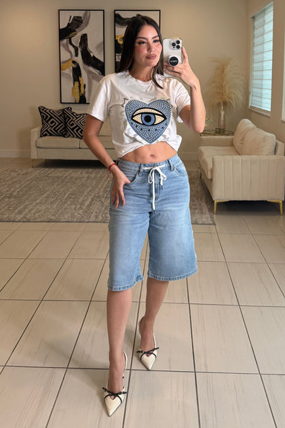 Streetlight Stroll Denim short