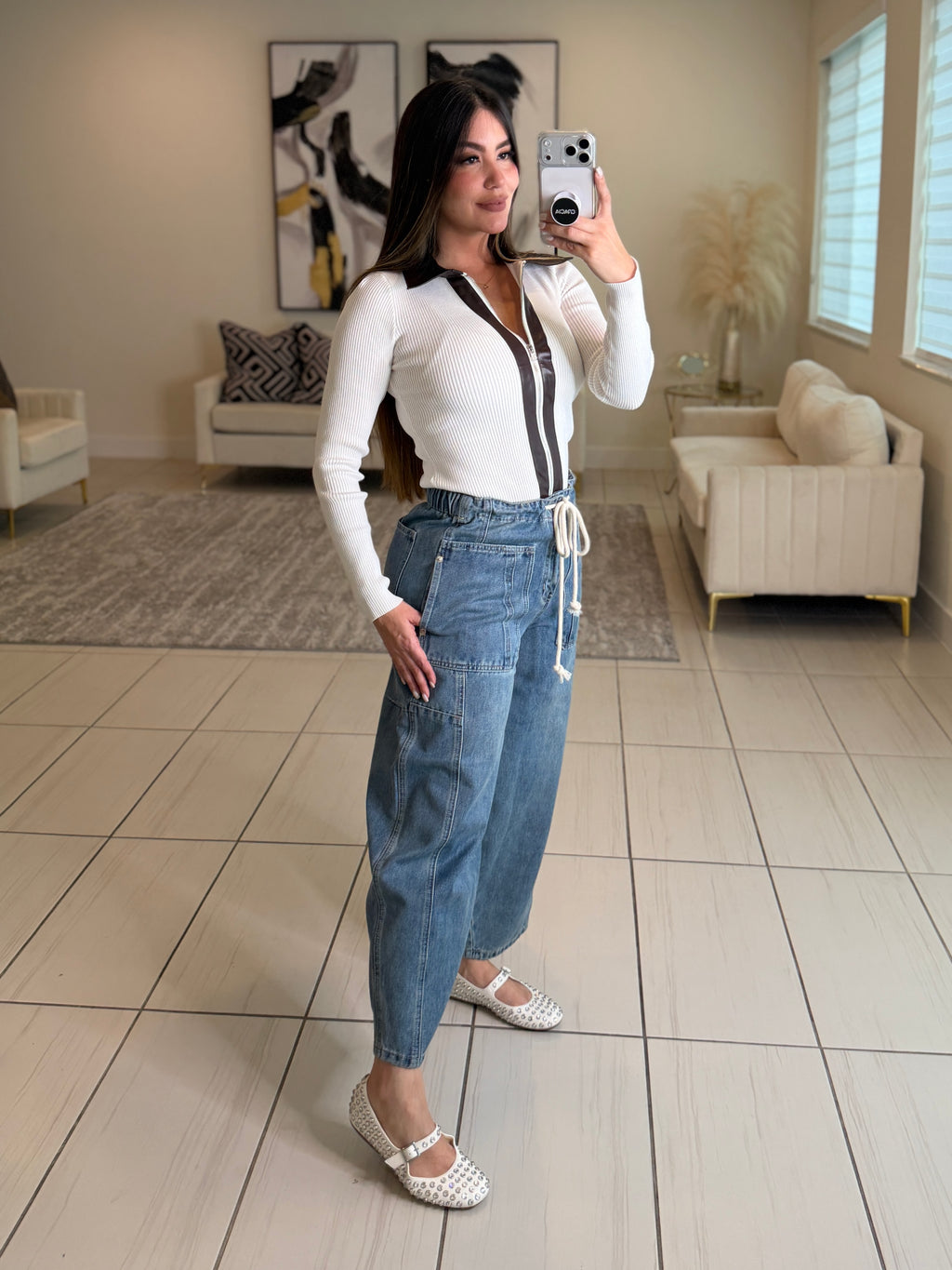 Ambrosia Curve White Top