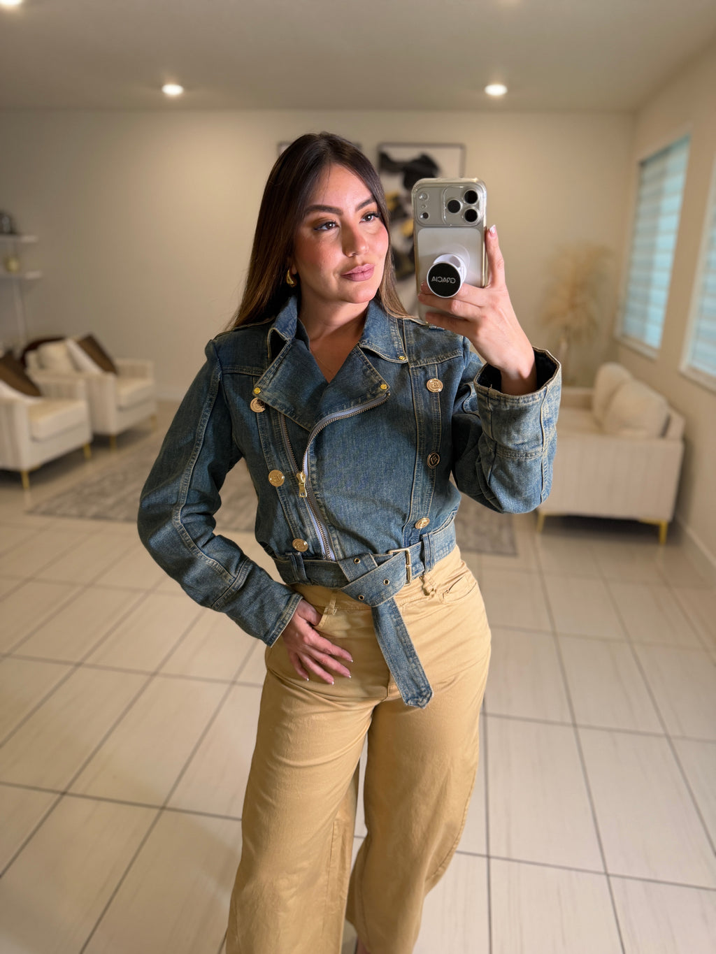 Iconic Bond Denim Jacket
