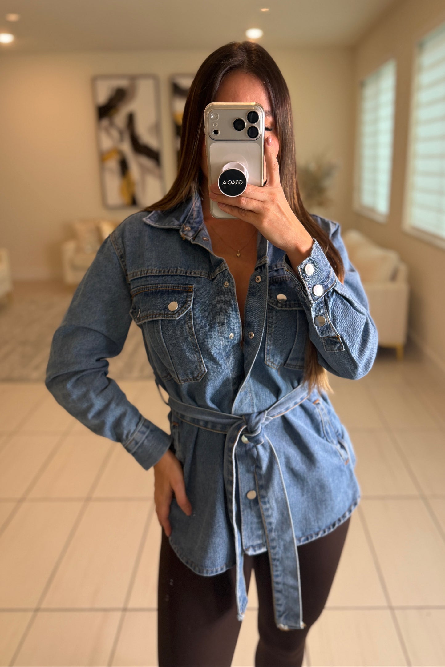 Femme Code Denim Jacket