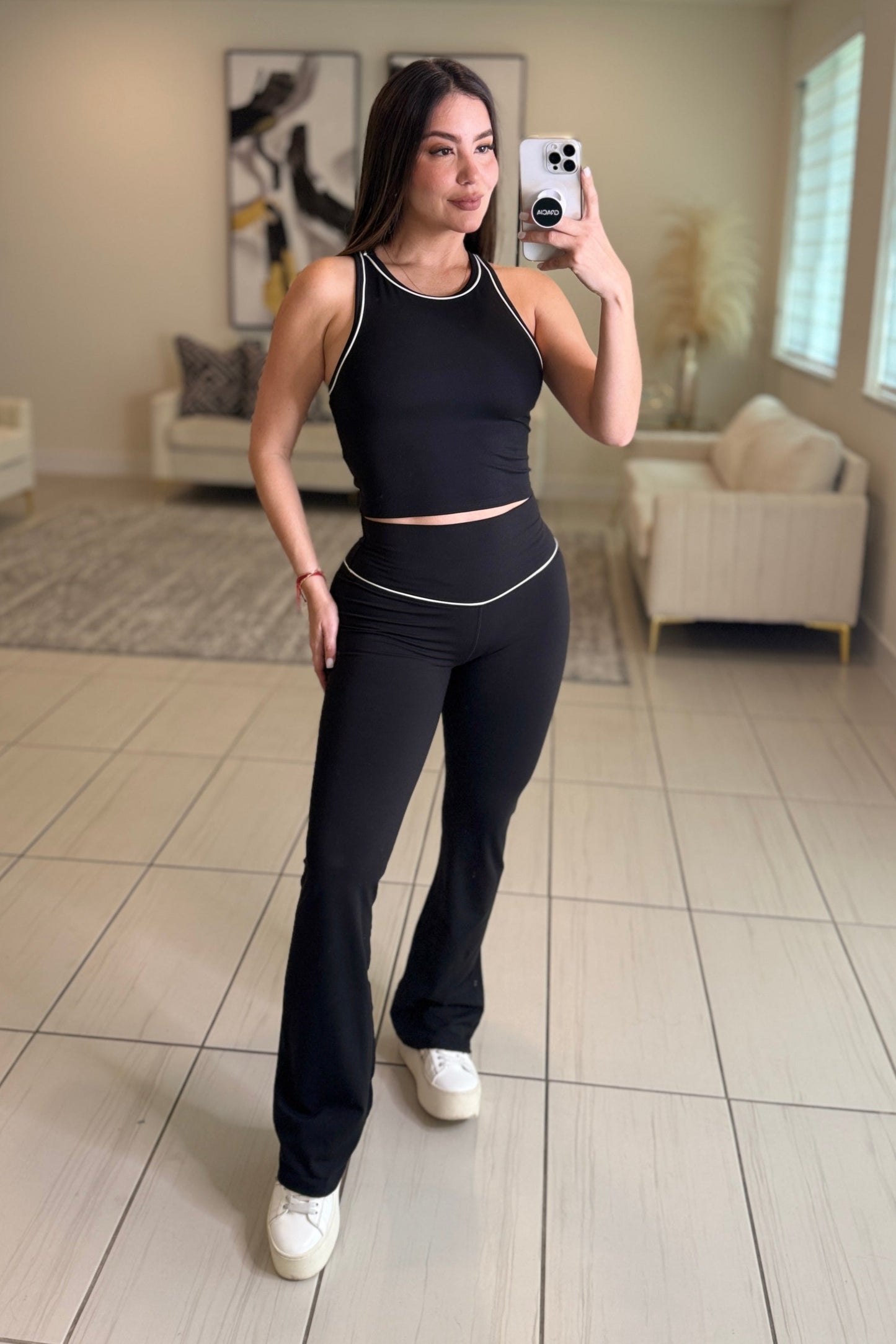 Street Verse Comfy Black Pant Set