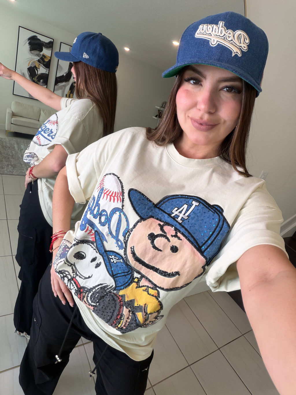 Good Fortune Beige Tshirt