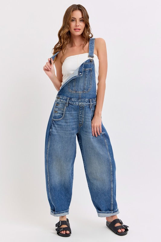 High Road Denim Barrel Jumpsuit