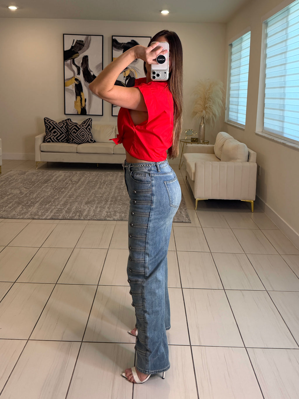 Charming Red Shirt